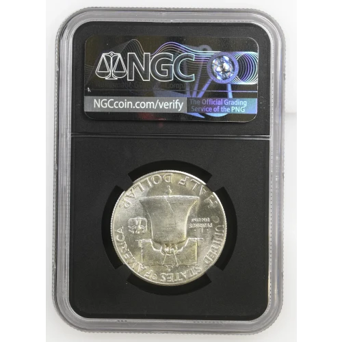 1949(S) - 0.3617oz Silver Franklin Half Dollar - NGC MS64 FBL (S13B-B15) (2)