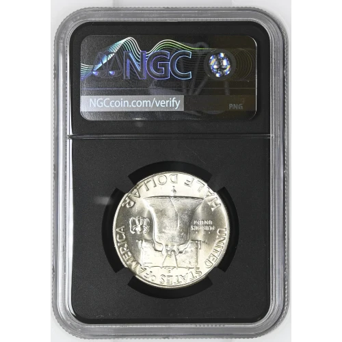 1950(D) - 0.3617oz Silver Franklin Half Dollar - NGC MS64 (S13B-B8)