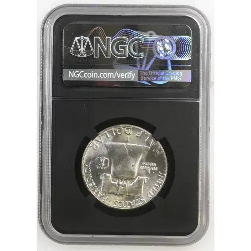 1951 - 0.3617oz Silver Franklin Half Dollar - NGC MS64 FBL (S13B-B1) (2)