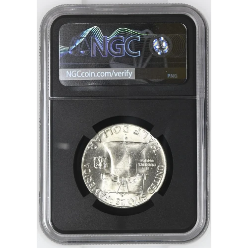 1951(D) - 0.3617oz Silver Franklin Half Dollar - NGC MS64 FBL (S13B-B10) (2)