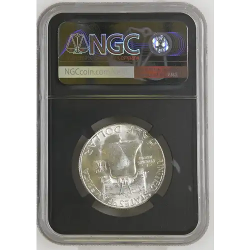 1951(S) - 0.3617oz Silver Franklin Half Dollar - NGC MS63 FBL (S13B-B14) (2)