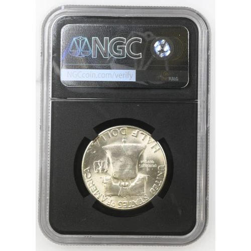1951(S) - 0.3617oz Silver Franklin Half Dollar - NGC MS64 FBL (S13B-B1)
