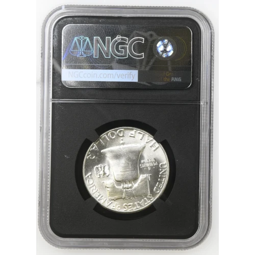 1952 - 0.3617oz Silver Franklin Half Dollar - NGC MS64 FBL (S13B-B1) (4)