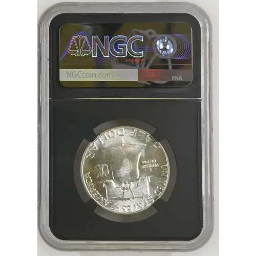 1952 - 0.3617oz Silver Franklin Half Dollar - NGC MS64 (S13B-B2) (2)