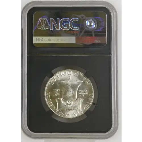 1952(D) - 0.3617oz Silver Franklin Half Dollar - NGC MS64 (S13B-B11) (2)