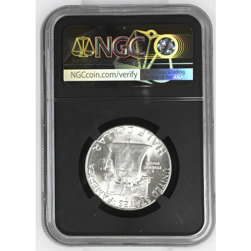 1952(S) - 0.3617oz Silver Franklin Half Dollar - NGC MS63 (S13B-B14) (2)