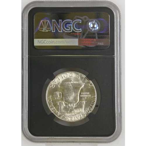 1952(S) - 0.3617oz Silver Franklin Half Dollar - NGC MS64 (S13B-B11) (2)