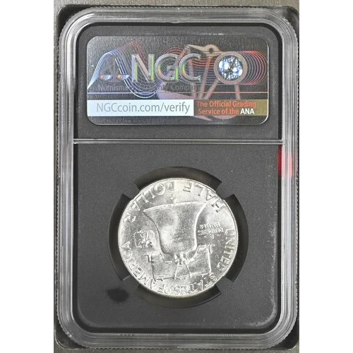 1953 - 0.3617oz Silver Franklin Half Dollar - NGC MS63 FBL (S13B-B5)