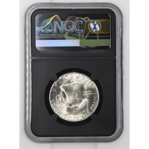 1953(S) - 0.3575oz Silver Franklin Half Dollar - NGC MS65 (S13B-B1) (2)