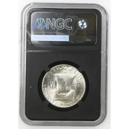 1954 - 0.3617oz Silver Franklin Half Dollar - NGC MS64 FBL (S13B-B1) (2)