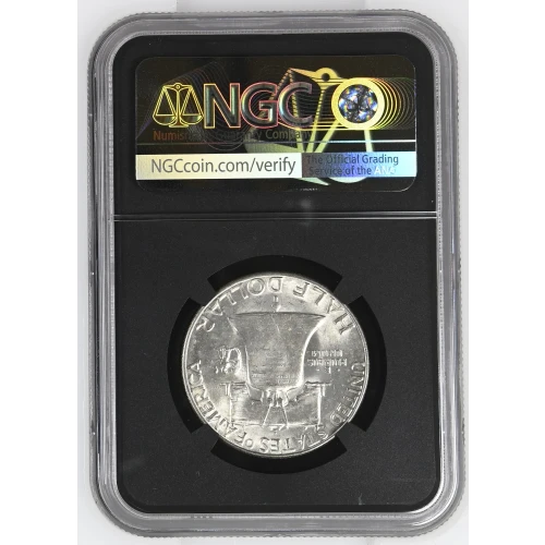 1954(S) - 0.3617oz Silver Franklin Half Dollar - NGC MS63 (S13B-B4)