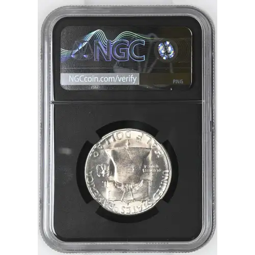 1954(S) - 0.3617oz Silver Franklin Half Dollar - NGC MS64 (S13B-B3)