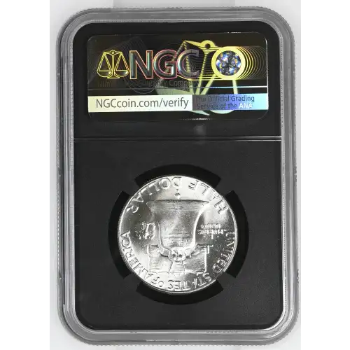 1955 - 0.3617oz Silver Franklin Half Dollar - NGC MS64 FBL (S13B-B9) (2)
