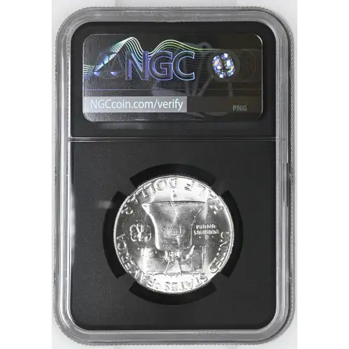 1956 - 0.3617oz Silver Franklin Half Dollar - NGC MS64 FBL (S13B-B9)