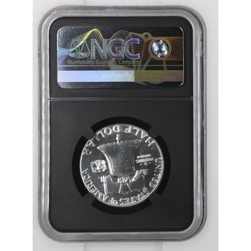 1957 - 0.3617oz Silver Franklin Half Dollar - NGC PF64 (S13B-B19) (2)