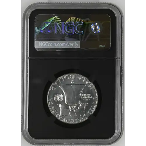 1957 - 0.3617oz Silver Franklin Half Dollar - NGC PF65 (S13B-B19) (2)