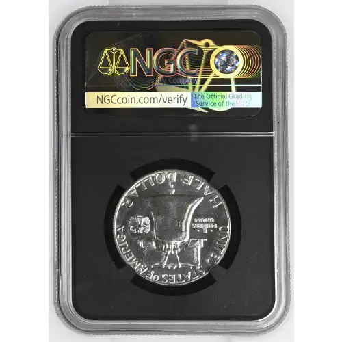 1957 - 0.3617oz Silver Franklin Half Dollar - NGC PF66 (S13B-B20) (2)