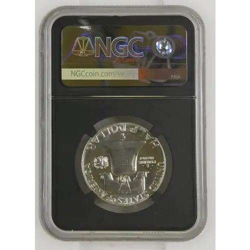 1958 - 0.3617oz Silver Franklin Half Dollar - NGC PF66 (S13B-B19) (2)