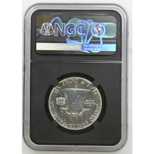 1958 - 0.3617oz Silver Franklin Half Dollar - NGC PF67 (S13B-B19) (2)