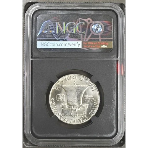 1958(D) - 0.3617oz Silver Franklin Half Dollar - NGC MS63 (S13B-B6)