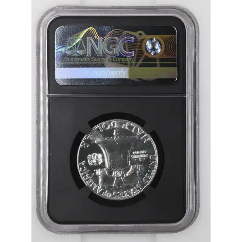 1959 - 0.3617oz Silver Franklin Half Dollar - NGC PF65 (S13B-B20) (2)