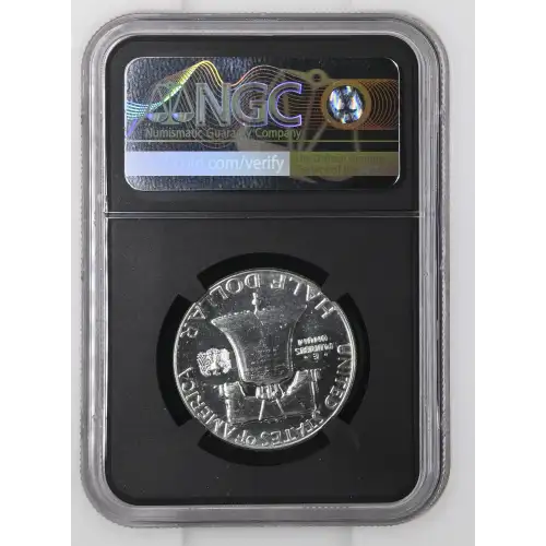 1960 - 0.3617oz Silver Franklin Half Dollar - NGC PF64 (S13B-B20) (2)