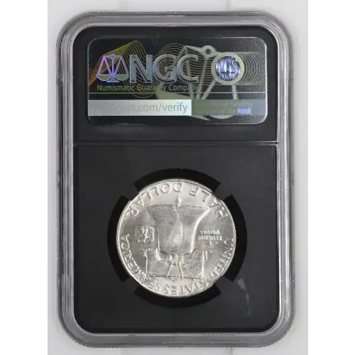 1960(D) - 0.3617oz Silver Franklin Half Dollar - NGC MS63 (S13B-B9) (2)