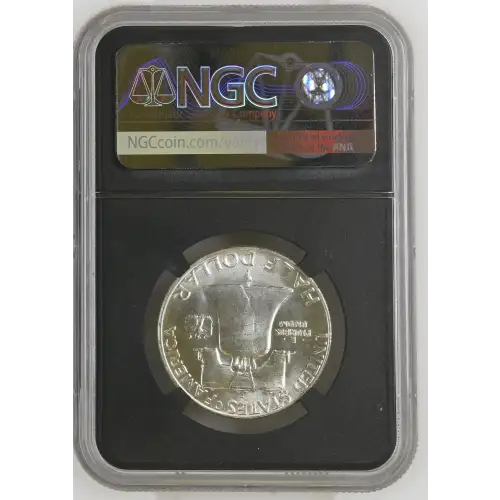1960(D) - 0.3617oz Silver Franklin Half Dollar - NGC MS64 (S13B-B1)