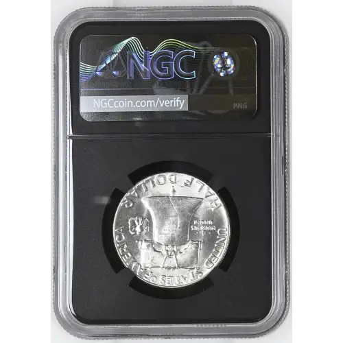 1961 - 0.3617oz Silver Franklin Half Dollar - NGC MS63 (S13B-B2)
