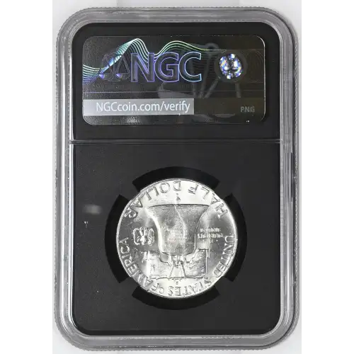 1961(D) - 0.3617oz Silver Franklin Half Dollar - NGC MS63 (S13B-B2)