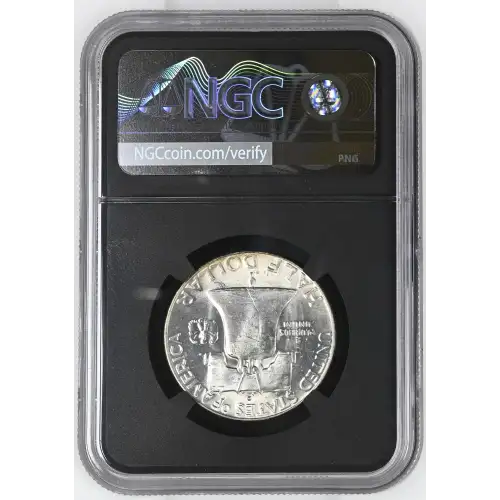 1962(D) - 0.3617oz Silver Franklin Half Dollar - NGC MS64 (S13B-B3)