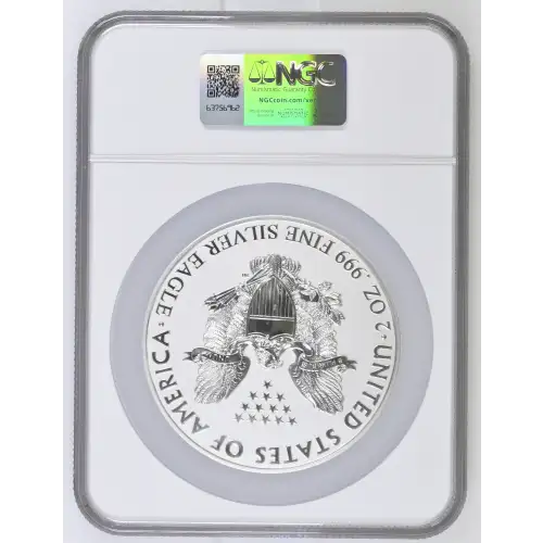 1986-2025 2oz Oversize Eagle T-1 Proof Silver Ultra High Relief Grand Heritage Edition PF70 (OB-203) (2)