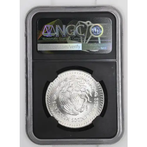 1987Mo Mexico 1 Onza Libertad 1oz Silver MS65