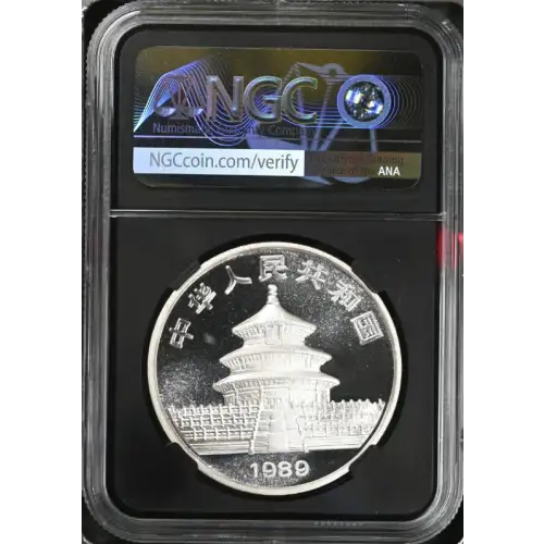 1989 1 oz China S10Y Panda NGC MS 9.9(S19A-B10) (2)