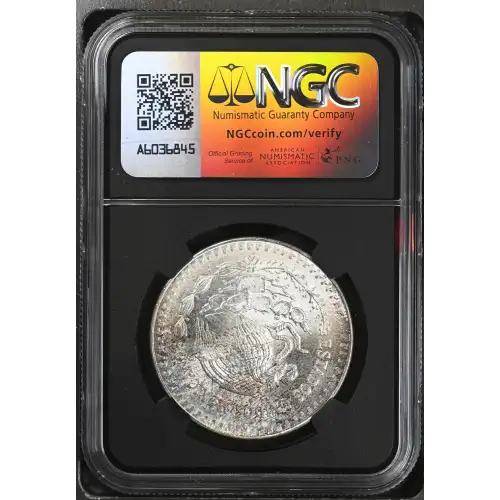 1989Mo Mexico 1 Onza Libertad 1oz Silver BRILLIANT UNCIRCULATED