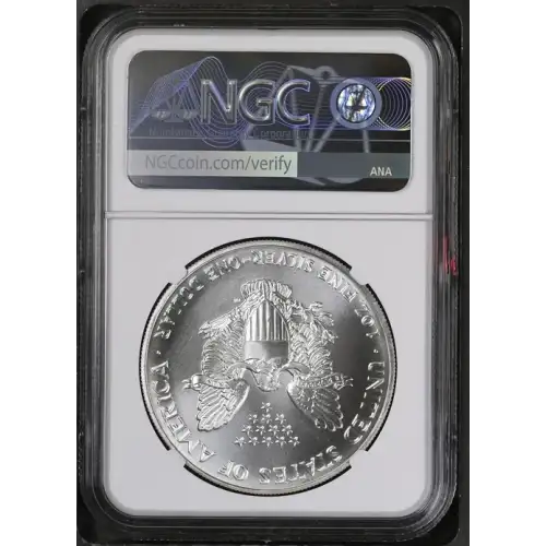 1993 - 1oz Silver Eagle S$1 NGC MS69 (D10-B11) (2)