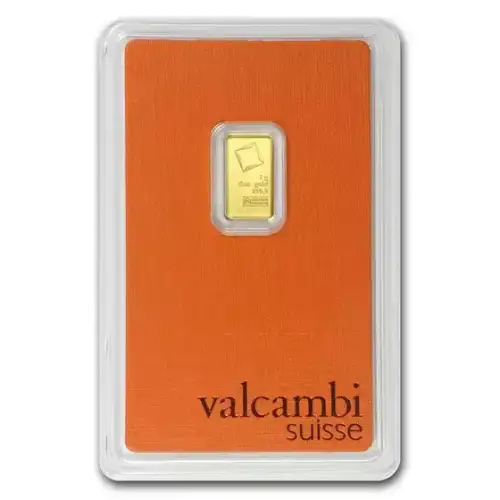 1g Valcambi Minted Gold Orange Assay