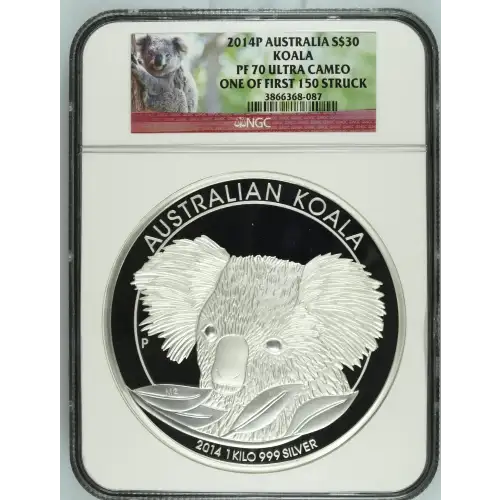 1Kilo Koala Silver Coin - Australia $30 (2)