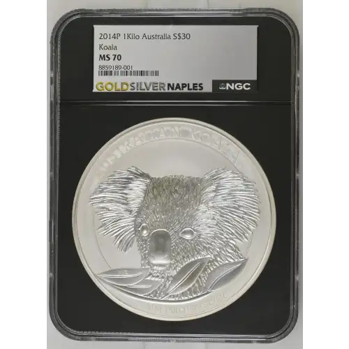 1Kilo Koala Silver Coin - Australia $30