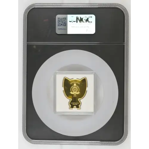 1oz Black Panther Gilt Silver Coin - Niue $2 -