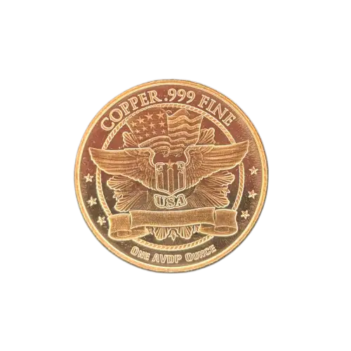 1oz copper Liberty Head / wings (2)