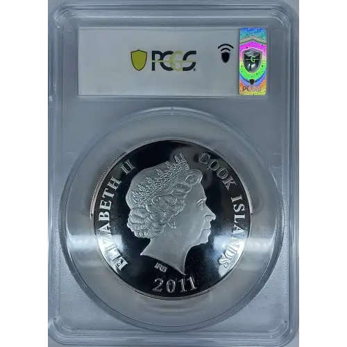1oz The Five Continents Silver - Cook Islands $10