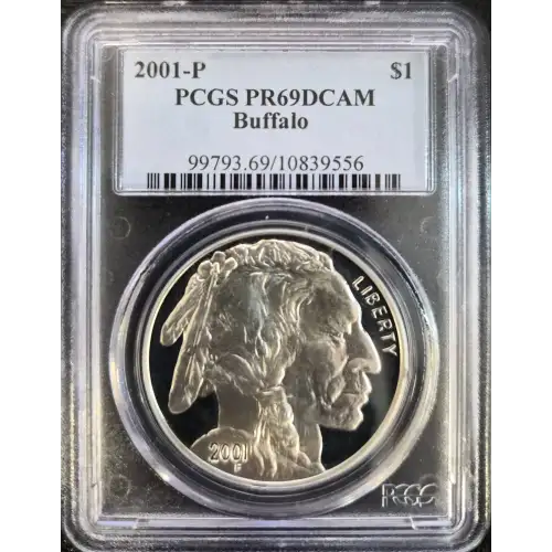 2001-P $1 Buffalo, DCAM (2)