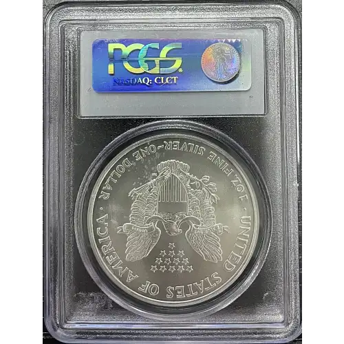 2002 - 1oz Silver Eagle - S$1 PCGS MS69 (D11-B17) (2)