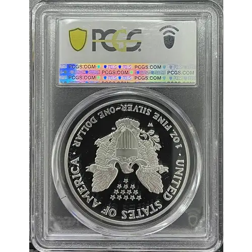 2002(W) - 1oz Silver Eagle - S$1 PCGS PR69DCAM (D11-B14)