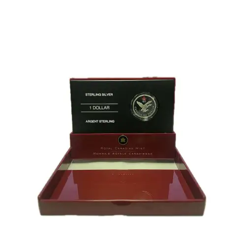2006 - Canadian Lucky Loonie Proof Sterling Silver Dollar Coin - (D-14) (3)