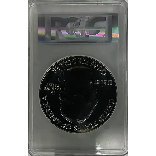 2010 - 5oz Mount Hood Silver Quarter -USA 25C- PCGS BRILLIANT UNCIRCULATED (D-7) (2)