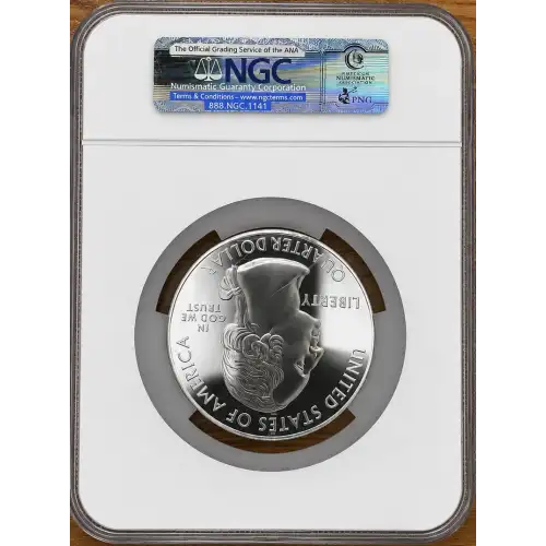2010 5oz SILVER 25C GRAND CANYON EARLY RELEASES MS69 (D-7)