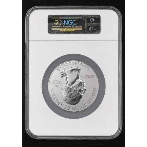 2010 5oz SILVER 25C HOT SPRINGS MS69 EARLY RELEASES (OB-168)