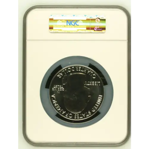 2010 5oz Silver 25C Yellowstone MS69 (D-7) (2)